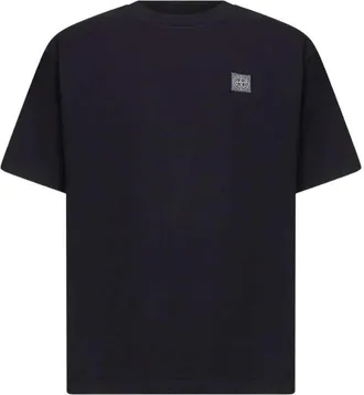 Stone Island T-shirt met logopatch