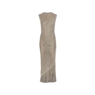 AllSaints Knitted Dresses, female, Gray, Size: XS Jessie Dress