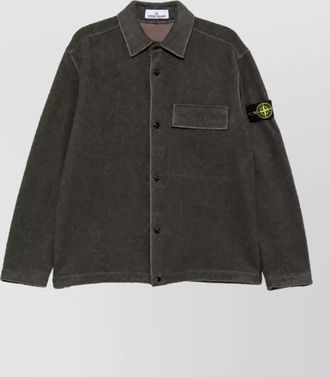Stone Island single-breasted coat
