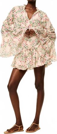 Misa Leeva Spring Ditsy Dress In Multi