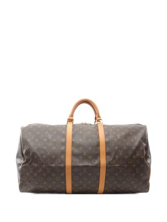 Louis Vuitton 1997 Keepall 60 monogram holdall - Bruin