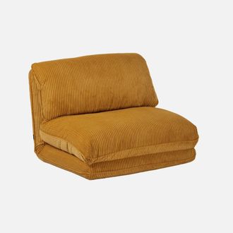 Sweeek Sill&oacute;n Cama Convertible De Pana Gruesa
