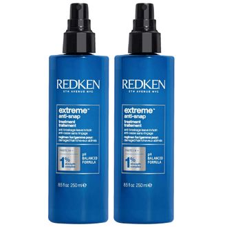 Redken Womens Extreme Anti-Snap Treatment Duo, 2 x 250ml (for damaged hair) - One Size