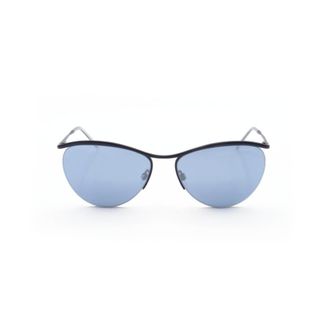 DKNY Ladies Blue Cat Eye Sunglasses DK107S