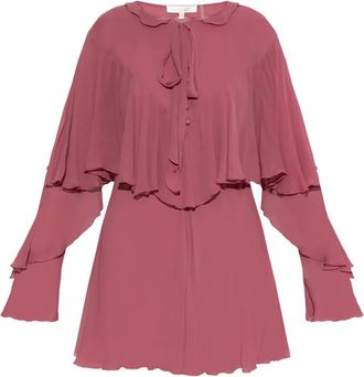 LoveShackFancy Abito Liraine - Rosa