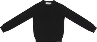 Extreme Cashmere N&deg;98 Kid Sweater - Dames - Ronde hals truien - Zwart - ONE Size - Wol - Truien & Vesten
