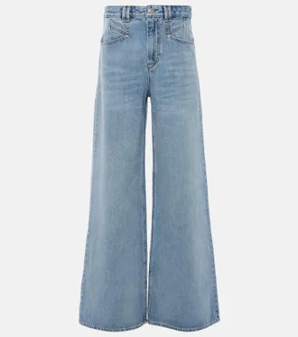 Isabel Marant Jeans a gamba larga Lemony