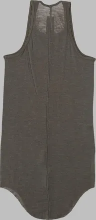 Rick Owens Basic Rib Tank Top - Beige