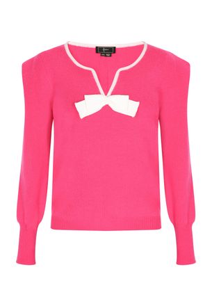 Faina Jumper Dames roze wit