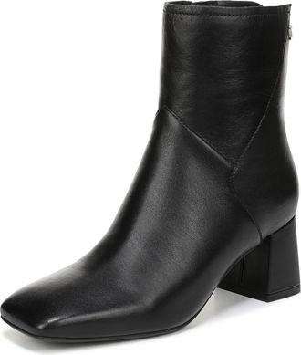 Naturalizer Womens Christine Ankle Boot, Black Leather, 10 UK
