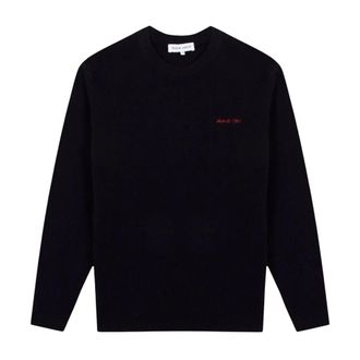Maison Labiche Grand Cru Trui - Heren - Truien - Blauw - Maat: L Wol