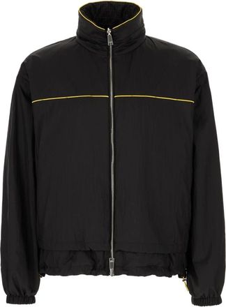 Fendi Windbreaker - Heren - Zomerjassen - Zwart - S - Polyester - Jassen