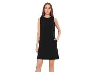 Nic+Zoe Sleek Stretch Little Black Dress Womens Dress Black Onyx : XS, Polyester/Spandex