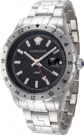 Versace V11020015 Mens Hellenyium Watch - Silver - One Size