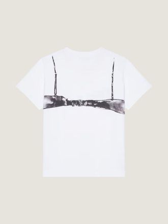 Givenchy Bra-Print Graphic T-Shirt - White
