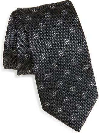 Bonobos Silk Medallion Tie in Grey at Nordstrom Rack