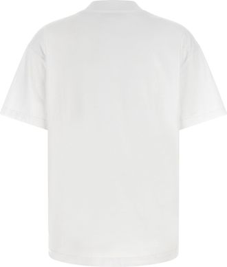 Off-white Logo-Printed Cotton T-Shirt - White