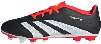 adidas Predator Club FXG Black White Solar Red IG7760