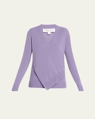 Michael Kors Cashmere V-Neck Pullover
