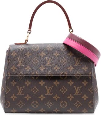 Louis Vuitton Borsa a tracolla Cluny BB con monogramma 2017 - Marrone