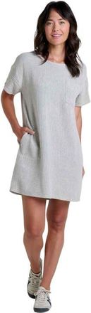 Toad & Co Tate Double Weave Short Sleeve Dress in Salt at Nordstrom, Size X-Large