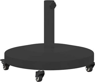 vidaXL Bases Para Paraguas Exteriores Negro 48 X 48 X 32.5 Cm Vidaxl