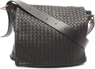 Bottega Veneta Pre-owned Bottega Veneta Nappa Intrecciato Flap Crossbody Ladies 6EY5UG9X9IARBIY7
