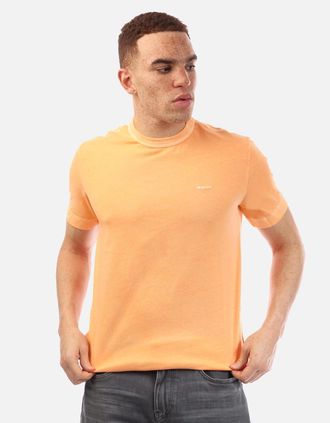 GANT Mens Sunfaded T-Shirt - Orange - Size: 36