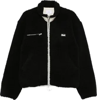 Rhude Logo-patch Fleece Jacket