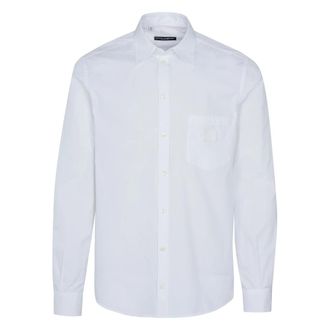 Dolce & Gabbana Casual Overhemden - Heren - Overhemden - Wit - Maat: L