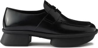 Prada Leather Loafers - Womens - Leather