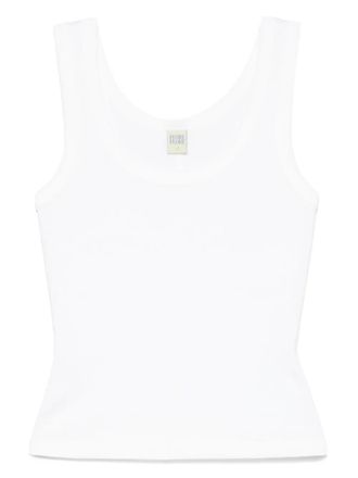 Flore Flore organic cotton tank top - women - Organic Cotton - S - White