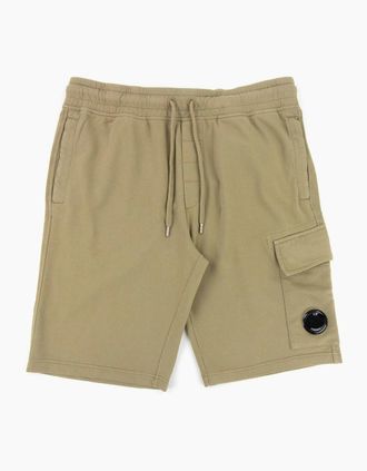 C.P. Company Mens Cp Company Lens Sweat Shorts Brown 329 - Tan - Size: 29/28/32