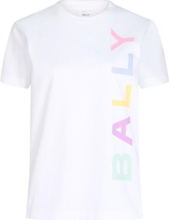 Bally Logo Print Crew Neck T-Shirt