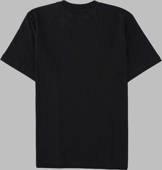 Msgm Logo-Embroidered T-Shirt - Black