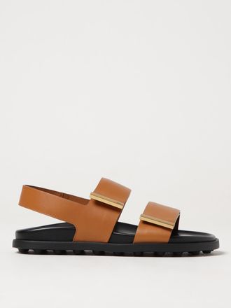 Tod's Heeled Sandal Woman color Leather