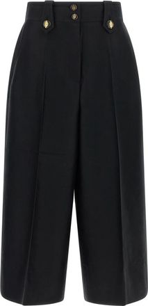 Zimmermann Valiant Culotte - Dames - Vrijetijds broeken - Zwart - S - Wol - Broeken
