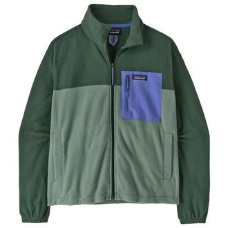 Patagonia Micro D Patch Pocket Jacket Fleecejacke f&uuml;r Damen | gr&uuml;n