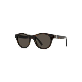 Givenchy Authentieke 4G Bril Topkwaliteit - Heren - Zonnebrillen - Bruin - 50 MM - Accessoires