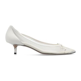 Jacquemus Pumps, female, White, Size: 7 US Tourni Heeled Shoes