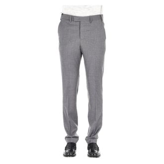 Pantaloni Torino Pantalone in flanella di lana Super 110s Comfort Master Fit - Trousers - Hombre - Gris - M