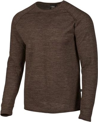Ivanhoe of Sweden NLS Beech Crewneck Wollpullover f&uuml;r Herren | braun