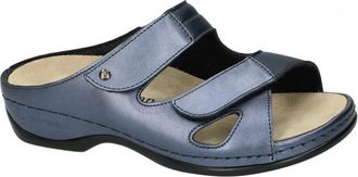 Berkemann Janna Wedge - Dames - Sleehakken - Blauw - 40 1/2 EU - Leer - Schoenen
