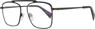 Yohji Yamamoto Square Metal Frames - Heren - Brillen - Zwart - ONE Size - Accessoires