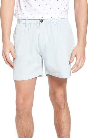 Vintage 1946 Snappers Elastic Waist 5.5 Inch Stretch Shorts in Sky at Nordstrom Rack, Size Xx-Large