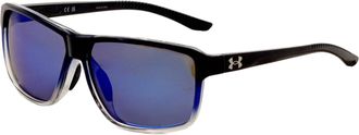 Under Armour Mens 62 mm Blue Sunglasses