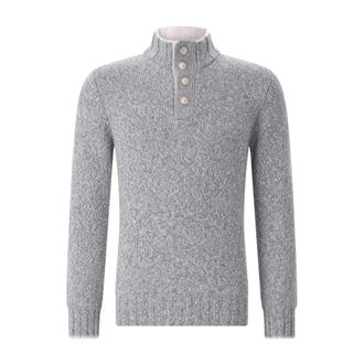 Gran Sasso Heren, Truien, Grijs, Maat: 3XL Wol