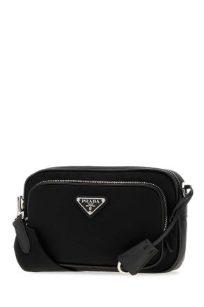 Prada Womens Black Re-Nylon Crossbody Bag Nero Borse A Mano