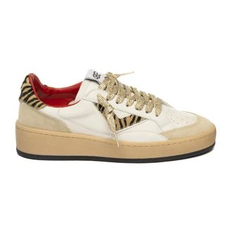 4B12 Dames, Schoenen, Veelkleurig, Maat: 40 EU Leer