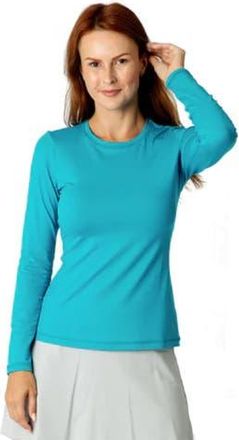 Sofibella UV Colors Womens Long Sleeve Tennis Shirt in Surfer at Nordstrom, Size X-Large